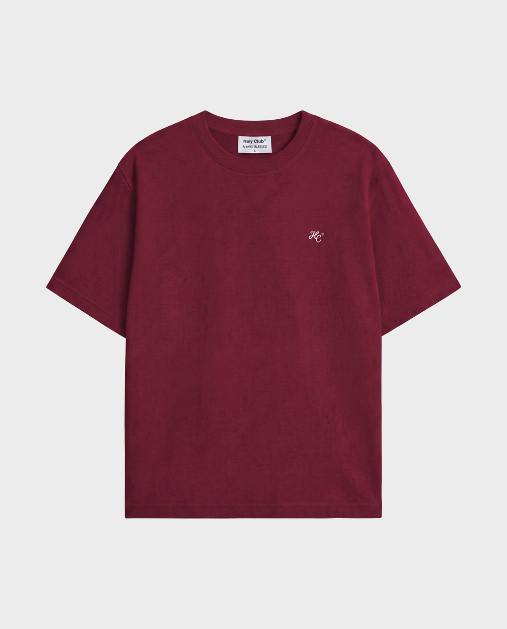Disciplina - Camiseta oversize granate