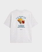 Aperitivo Club - Camiseta oversize Blanca