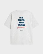 Hermandad - Camiseta oversize Blanca