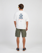 Hermandad - Camiseta oversize Blanca