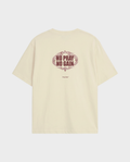 Disciplina - Camiseta oversize Beige