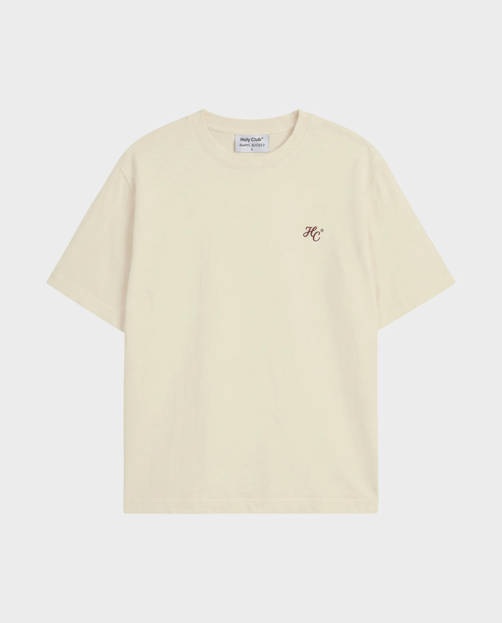 Disciplina - Camiseta oversize Beige