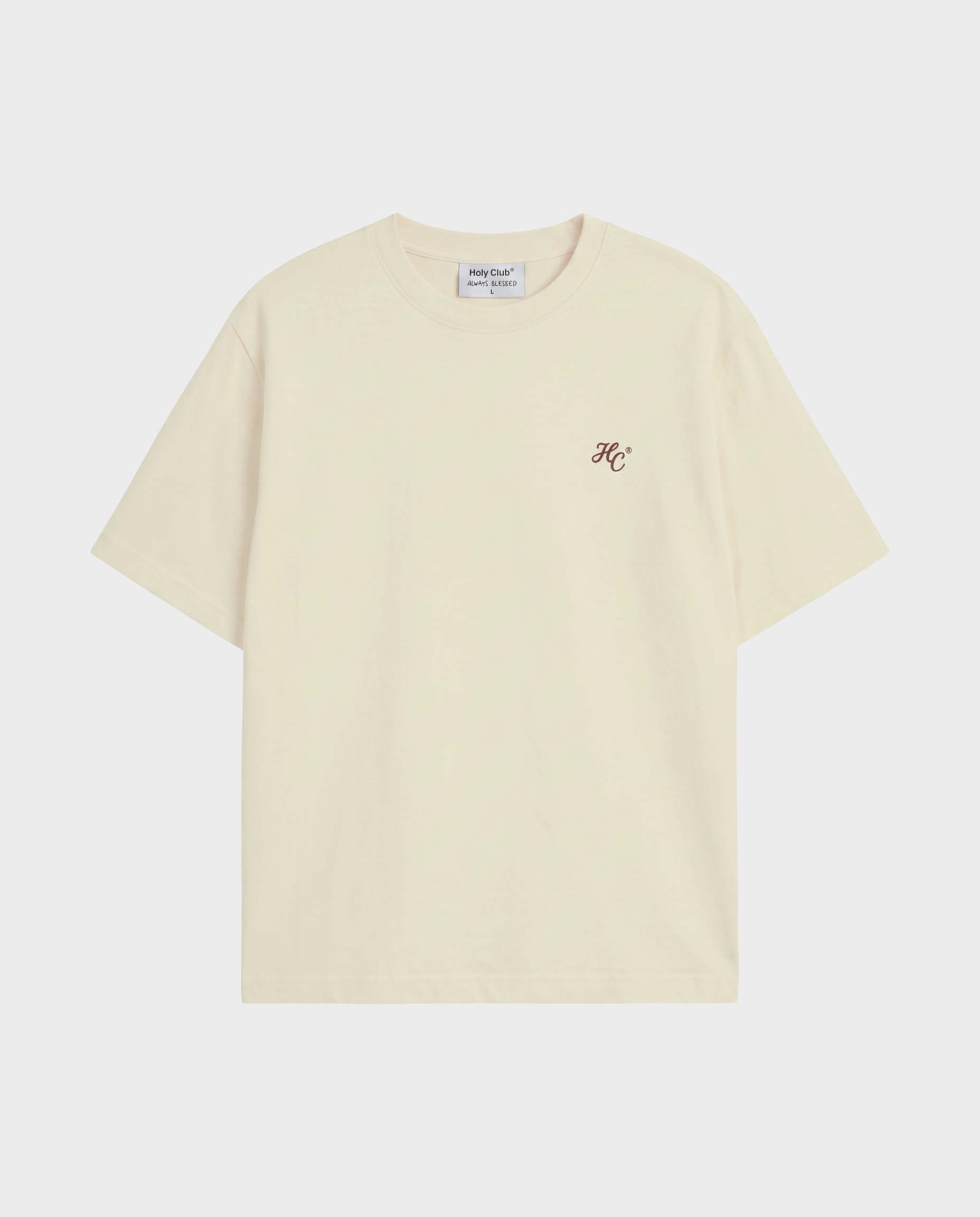 Disciplina - Camiseta oversize Beige