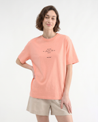Aperitivo Club - Camiseta oversize Naranja