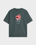 Edén - Camiseta oversize Gris Oscuro