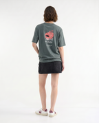 Edén - Camiseta oversize Gris Oscuro