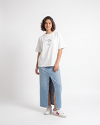 Aperitivo Club - Camiseta oversize Blanca