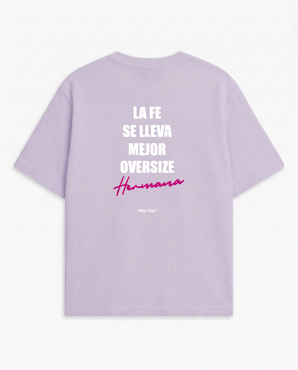 Hermandad - Camiseta oversize Violeta