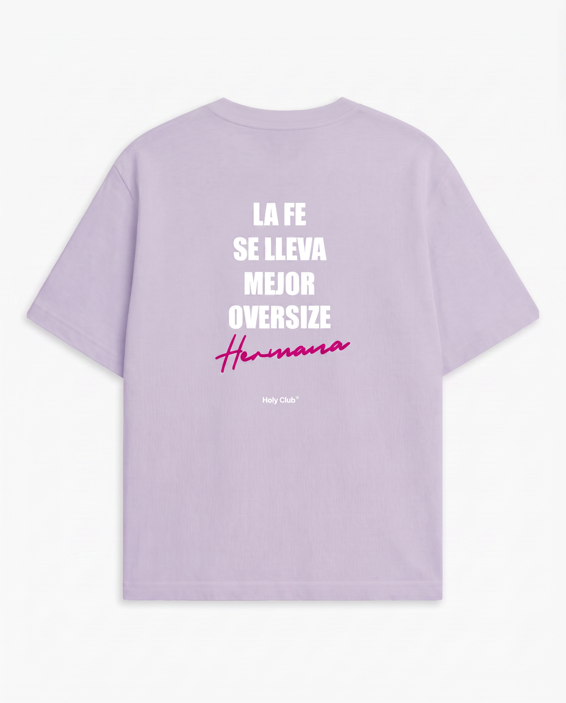 Hermandad - Camiseta oversize Violeta