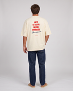 Hermandad - Camiseta oversize Beige